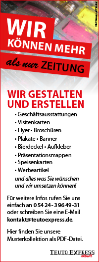Wir gestalten und erstellen Ihre Drucksachen.